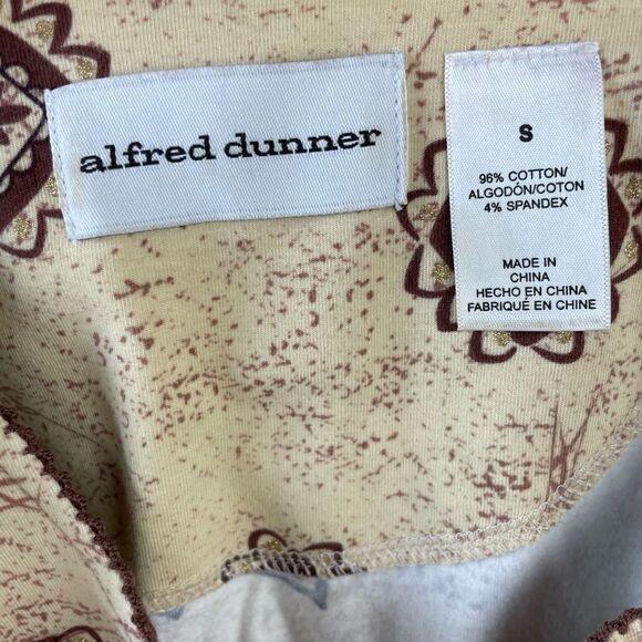 Alfred Dunner Three Quarter Sleeve Sequined Top Size S EUC - Picture 7 of 7